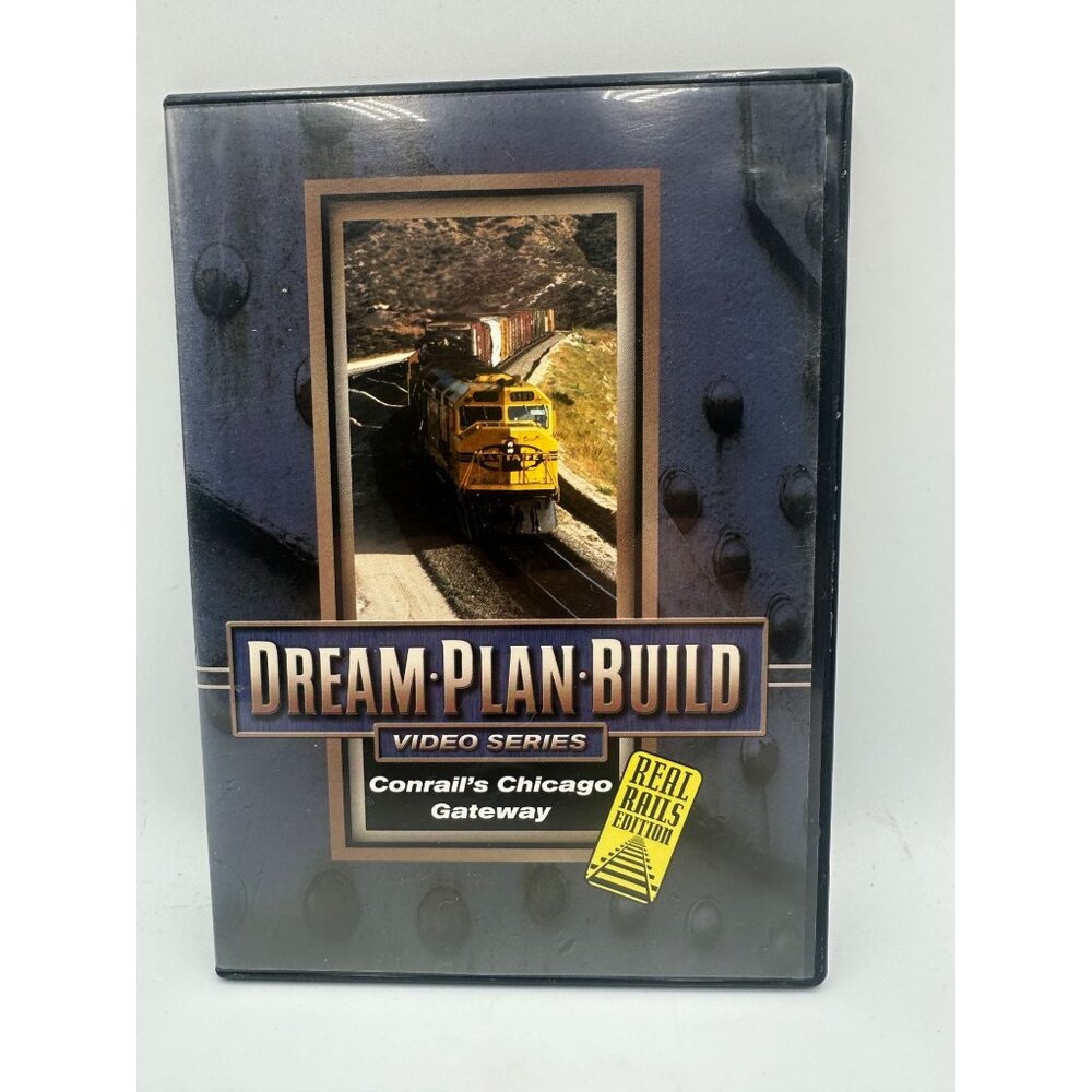 Dream Plan Build Conrails Chicago Gateway Real Rails Edition DVD Kalmbach 2009